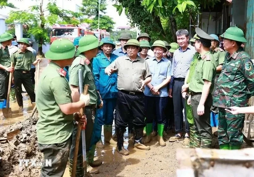 Prime Minister gives Yen Bai on-site directions on flood, landslide response