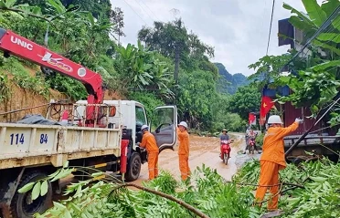 Efforts underway to restore power supply to Typhoon Yagi impacted regions