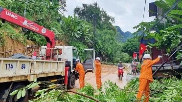 Efforts underway to restore power supply to Typhoon Yagi impacted regions