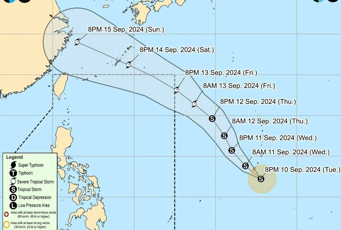 Bão Bebinca: Trung Quốc cảnh báo 'cuồng phong dữ dội', Nhật Bản