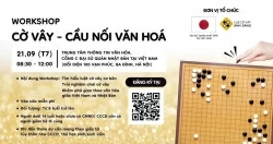 Đại sứ quán Nhật Bản tại Việt Nam tổ chức Workshop 'Cờ vây - Kết nối văn hoá'