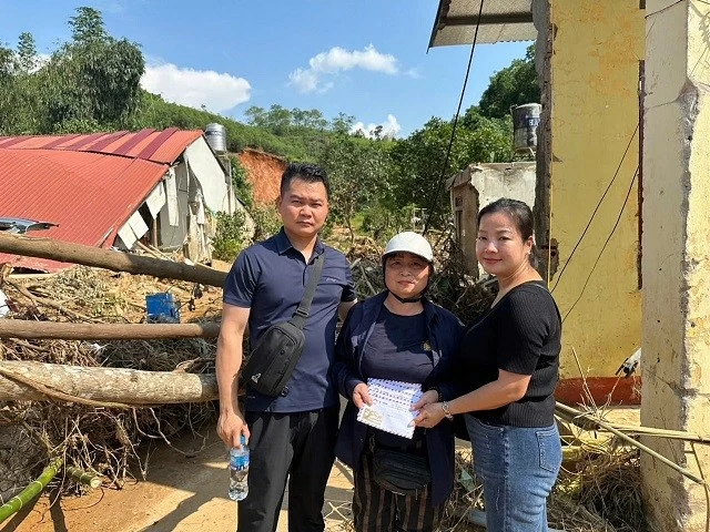 'Nghĩa đồng bào  - Tình Việt Hàn' hướng về vùng lũ lụt phía Bắc