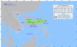 Dự báo diễn biến áp thấp nhiệt đới: Sẽ đi vào Biển Đông, khả năng mạnh thành bão, gió cấp 7-8, giật cấp 9-10