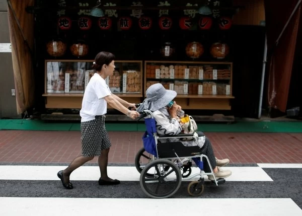 Người Nhật từ 65 tuổi trở lên hiện chiếm gần 30% dân số. (Nguồn: The Japan Times) 