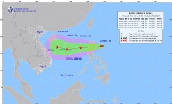 Dự báo áp thấp nhiệt đới: Khoảng 24 giờ tới, mạnh thành bão trên vùng biển phía Đông khu vực Bắc Biển Đông