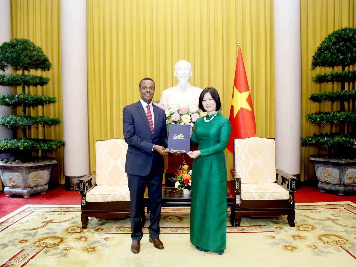 Bộ Ngoại giao tiếp nhận bản sao Thư ủy nhiệm bổ nhiệm Đại sứ tại Việt Nam Bộ Ngoại giao tiếp nhận bản sao Thư ủy nhiệm bổ nhiệm Đại sứ tại Việt Nam