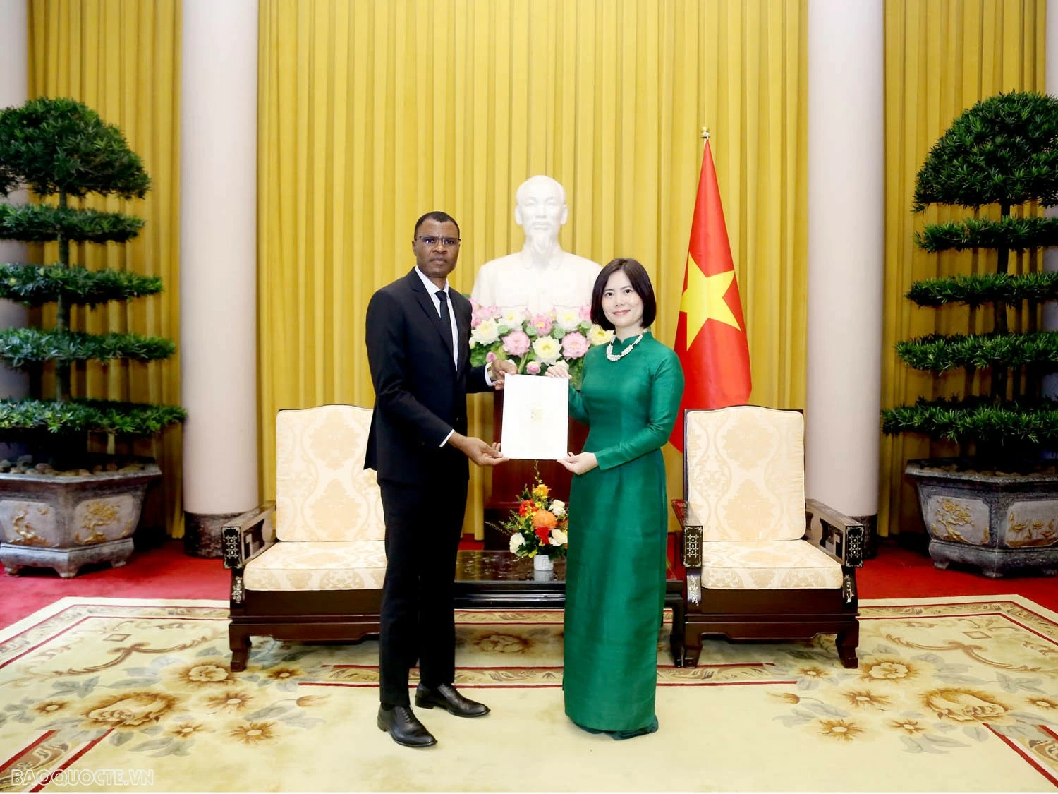 Bộ Ngoại giao tiếp nhận bản sao Thư ủy nhiệm bổ nhiệm Đại sứ tại Việt Nam Bộ Ngoại giao tiếp nhận bản sao Thư ủy nhiệm bổ nhiệm Đại sứ tại Việt Nam