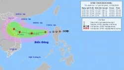 Dự báo diễn biến áp thấp nhiệt đới trên Biển Đông: Khoảng 24 giờ tới, mạnh thành bão trên trên vùng biển quần đảo Hoàng Sa