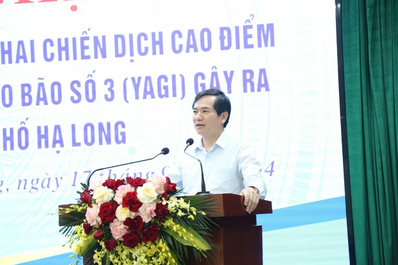 Quảng Ninh: TP. Hạ Long tổng kết chiến dịch cao điểm 7 ngày đêm khắc phục hậu quả do bão Yagi gây ra