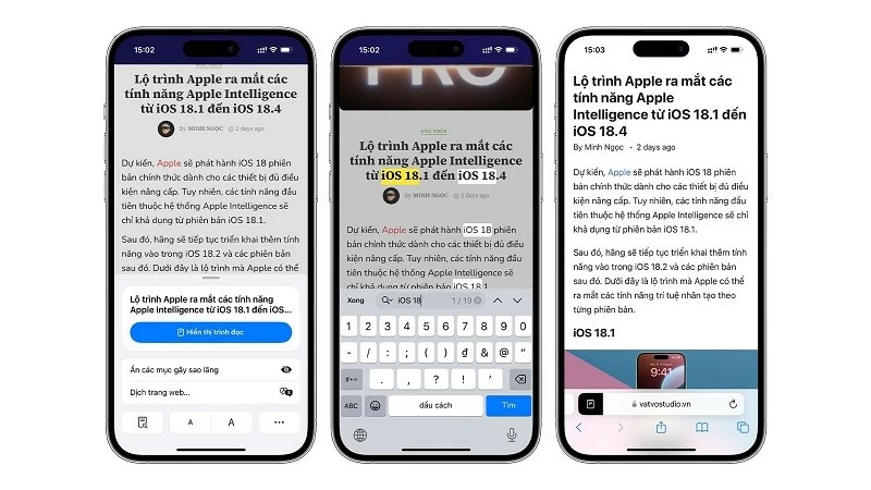 22 tính năng nổi bật trên hệ điều hành iOS 18 vừa ra mắt