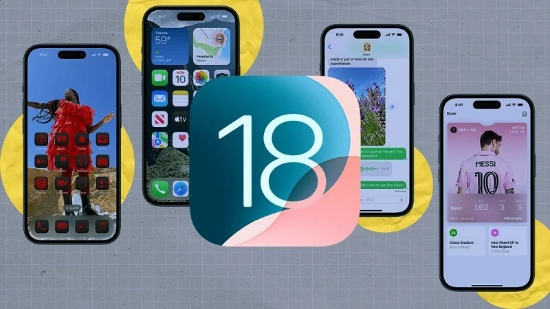 22 tính năng nổi bật trên hệ điều hành iOS 18 vừa ra mắt