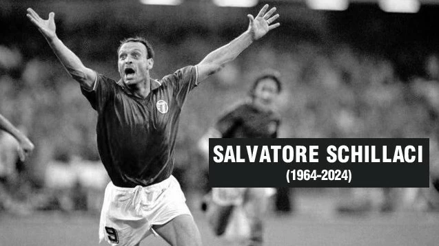 Vua phá lưới World Cup 1990 Salvatore Schillaci qua đời vì ung thư