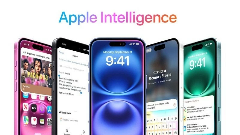 Apple Intelligence sẽ được hỗ trợ tiếng Việt vào năm 2025