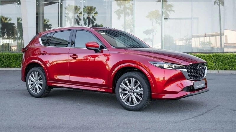 Top 5 xe SUV hạng C bán chạy nhất 8 tháng đầu năm 2024: Mazda CX-5 vẫn 'vô đối'