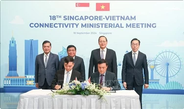 Vietnam, Singapore promote economic, technology, investment connectivity