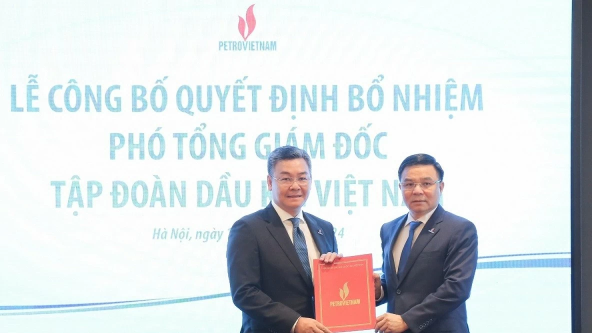 PetroVietnam trao quyết định bổ nhiệm Phó Tổng giám đốc mới