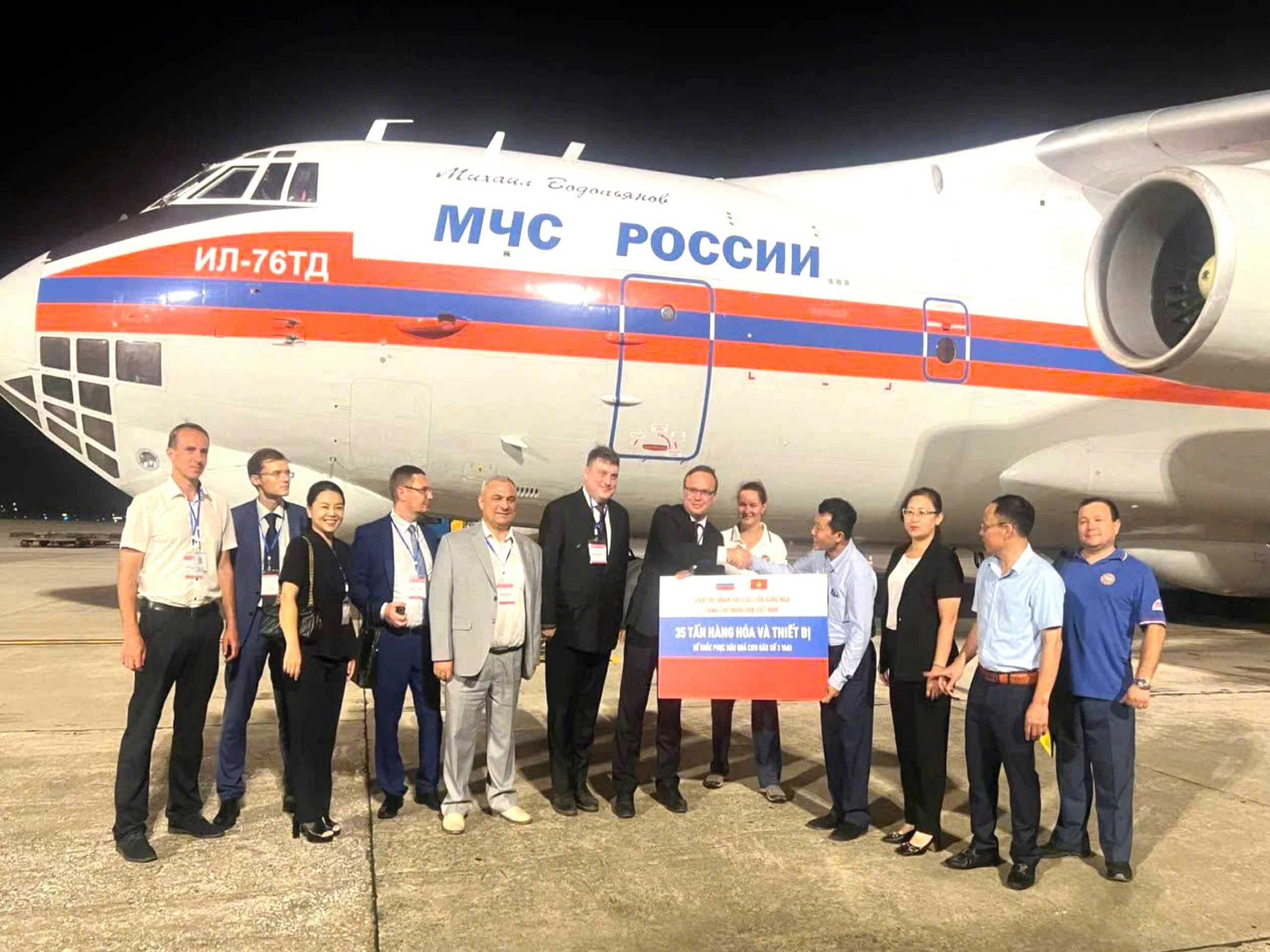 35 tonnes of Russian humanitarian aid arrives in Vietnam