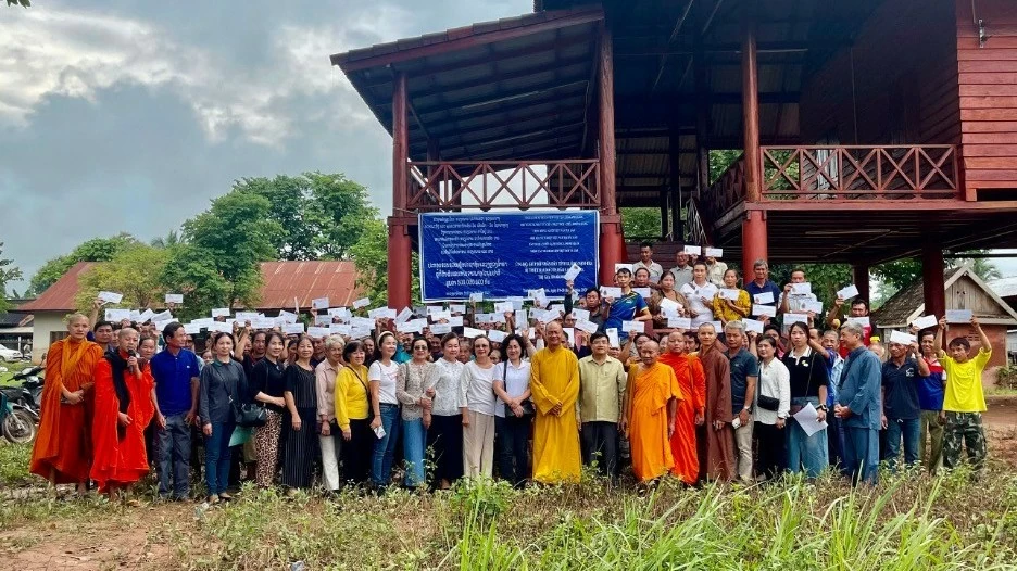 Tổng Lãnh sự quán Việt Nam tại Luang Prabang thăm hỏi, hỗ trợ bà con ở tỉnh Luang Nam Tha, Lào chịu ảnh hưởng của bão Yagi