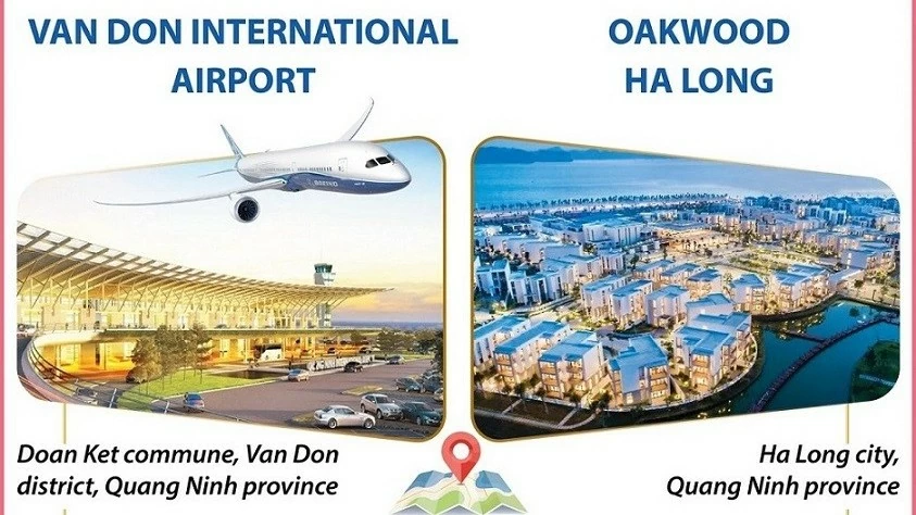 World Travel Awards Asia and Oceania honors airport, resort in Quang Ninh