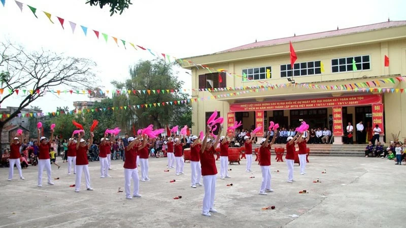 Phát triển mạng lưới cơ sở văn hóa quốc gia đồng bộ, hiện đại, bản sắc