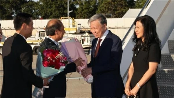 Top leader arrives in New York for UNGA 79