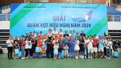 Giải Quần vợt hữu nghị 2024: Kết nối thể thao để thêm yêu Hà Nội