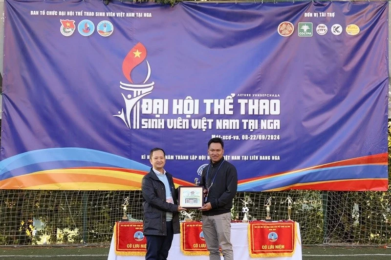 Chung kết Đại hội thể thao sinh viên Việt Nam tại Nga 2024: Tinh thần thể thao không giới hạn