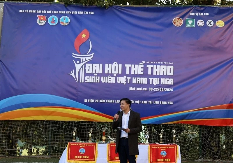 Chung kết Đại hội thể thao sinh viên Việt Nam tại Nga 2024: Tinh thần thể thao không giới hạn