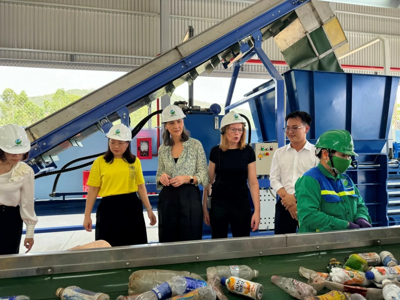 Kick-off of Waste Sorting at Source Program and inauguration of the Material Recovery Facility in Quy Nhon city