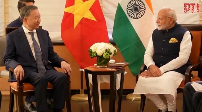 Tổng Bí thư, Chủ tịch nước Tô Lâm tiếp Thủ tướng Ấn Độ Narendra Modi