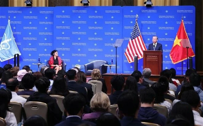 Policy address by H.E. To Lam, General Secretary, President of the S.R. Viet Nam at Columbia University