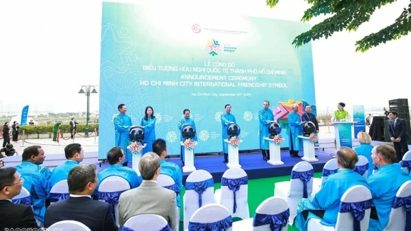 Đối thoại hữu nghị 2024: Lễ công bố biểu tượng hữu nghị quốc tế TP. Hồ Chí Minh