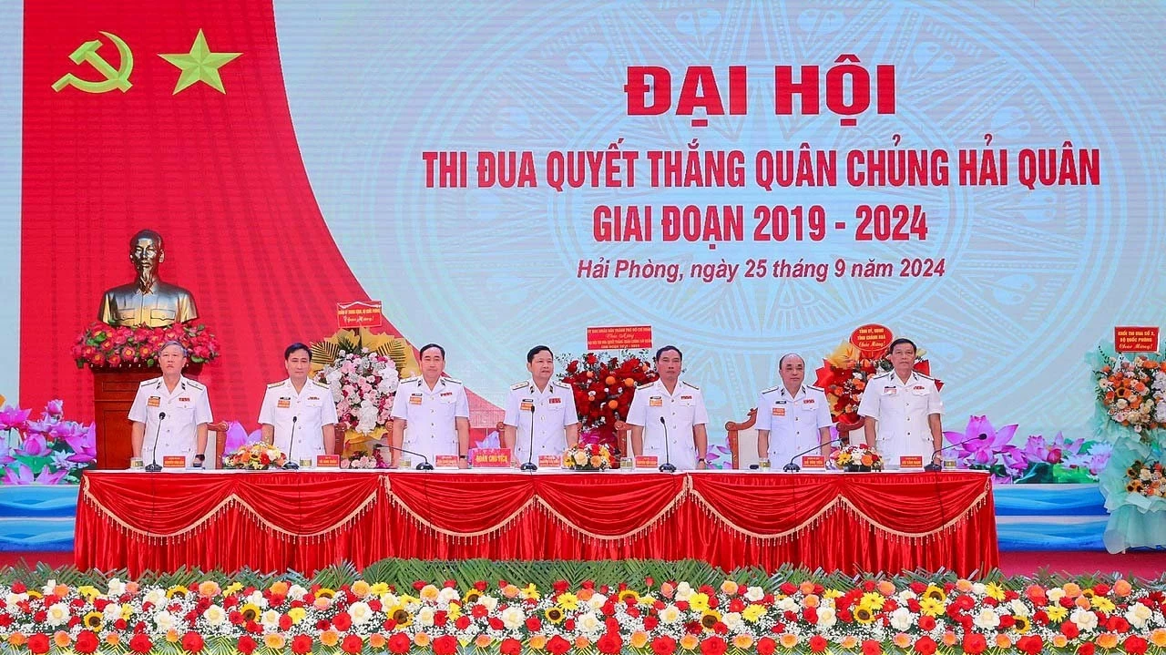 Đại hội Thi đua quyết thắng Quân chủng Hải quân giai đoạn 2019-2024