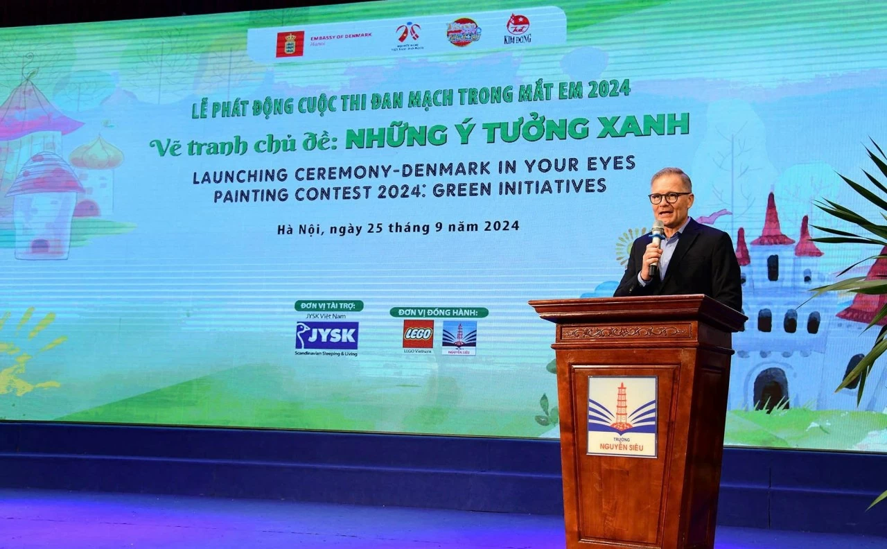 Cuộc thi 'Đan Mạch trong mắt em' 2024: Hành tinh xanh dưới góc nhìn trẻ thơ