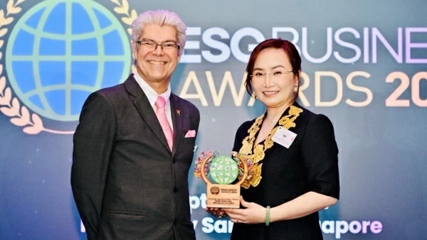 TTC AgriS là doanh nghiệp nông nghiệp Việt Nam duy nhất được vinh danh tại ESG Business Awards 2024 Singapore