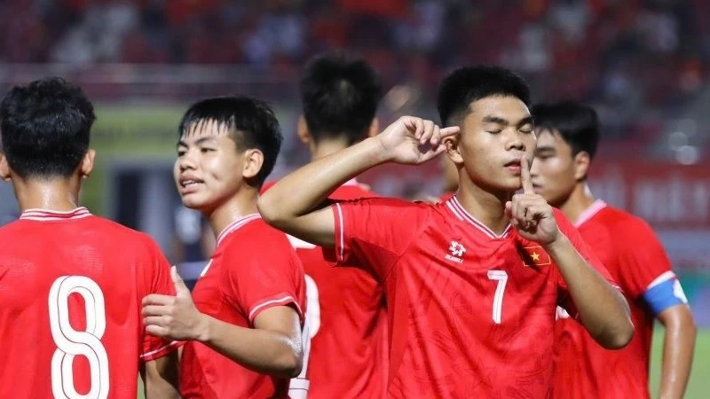 U20 Việt Nam duy trì dẫn đầu bảng A vòng loại U20 châu Á 2025