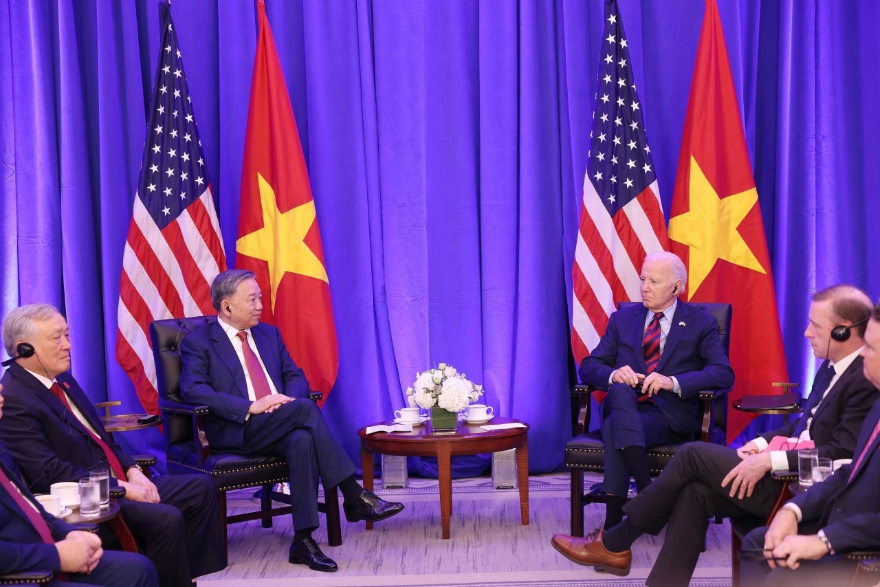 tong bi thu chu tich nuoc to lam gap tong thong hoa ky joe biden