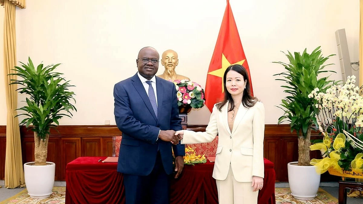 Ghana mong muốn mở rộng hợp tác thiết thực, hiệu quả trên tất cả các lĩnh vực với Việt Nam thời gian tới