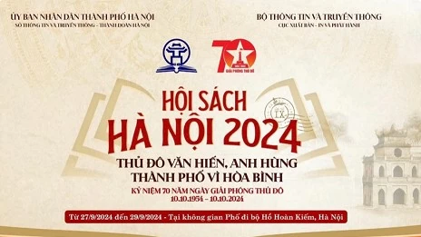 Hanoi Book Fair 2024 take place around Hoan Kiem Lake