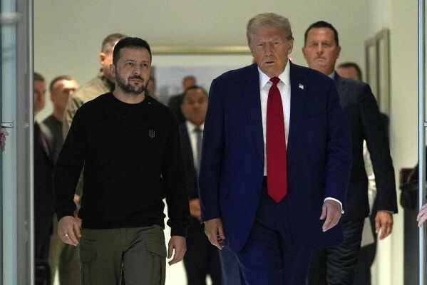 Đến Mỹ, Tổng thống Ukraine mang theo 'kế hoạch chiến thắng', ông Donald Trump nói gì?