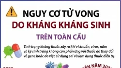 Nguy cơ gây ra 39 triệu ca tử vong trên toàn cầu do kháng thuốc kháng sinh