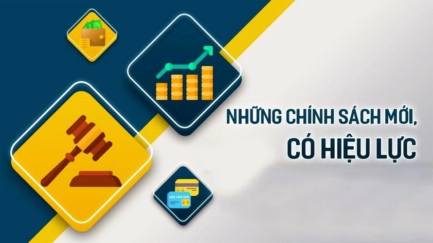 Những chính sách mới nổi bật có hiệu lực trong tháng 10 năm 2024