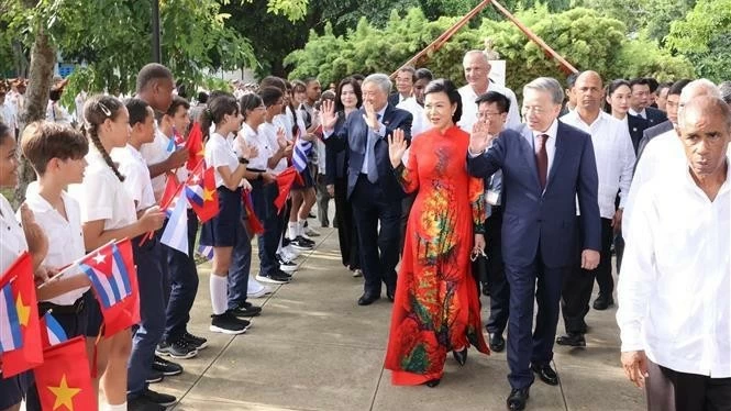 The visit of Party General Secretary and State President To Lam marks new milestone in Vietnam-Cuba relations