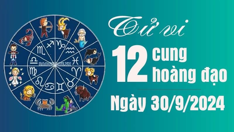 Tử vi 12 cung hoàng đạo Thứ Hai ngày 30/9/2024: Tình duyên khởi sắc