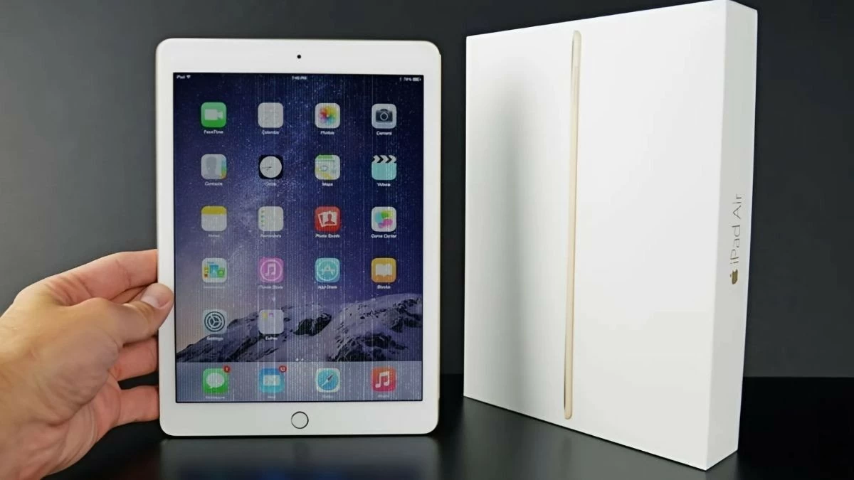 Khắc phục màn hình iPad Air 2 bị nhòe màu dễ dàng và hiệu quả