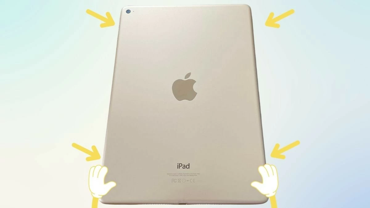 Khắc phục màn hình iPad Air 2 bị nhòe màu dễ dàng và hiệu quả