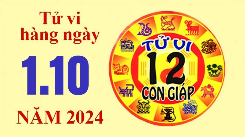 Tử vi hôm nay, xem tử vi 12 con giáp hôm nay ngày 1/10/2024: Tuổi Dậu kinh doanh thuận lợi