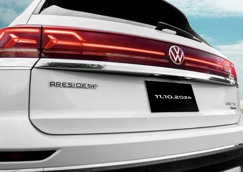 Volkswagen Teramont 2024 sẽ ra mắt vào tháng 10, có thể là ngày 11.