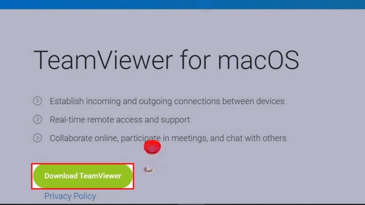 Hướng dẫn tải TeamViewer cho MacBook đơn giản và nhanh chóng