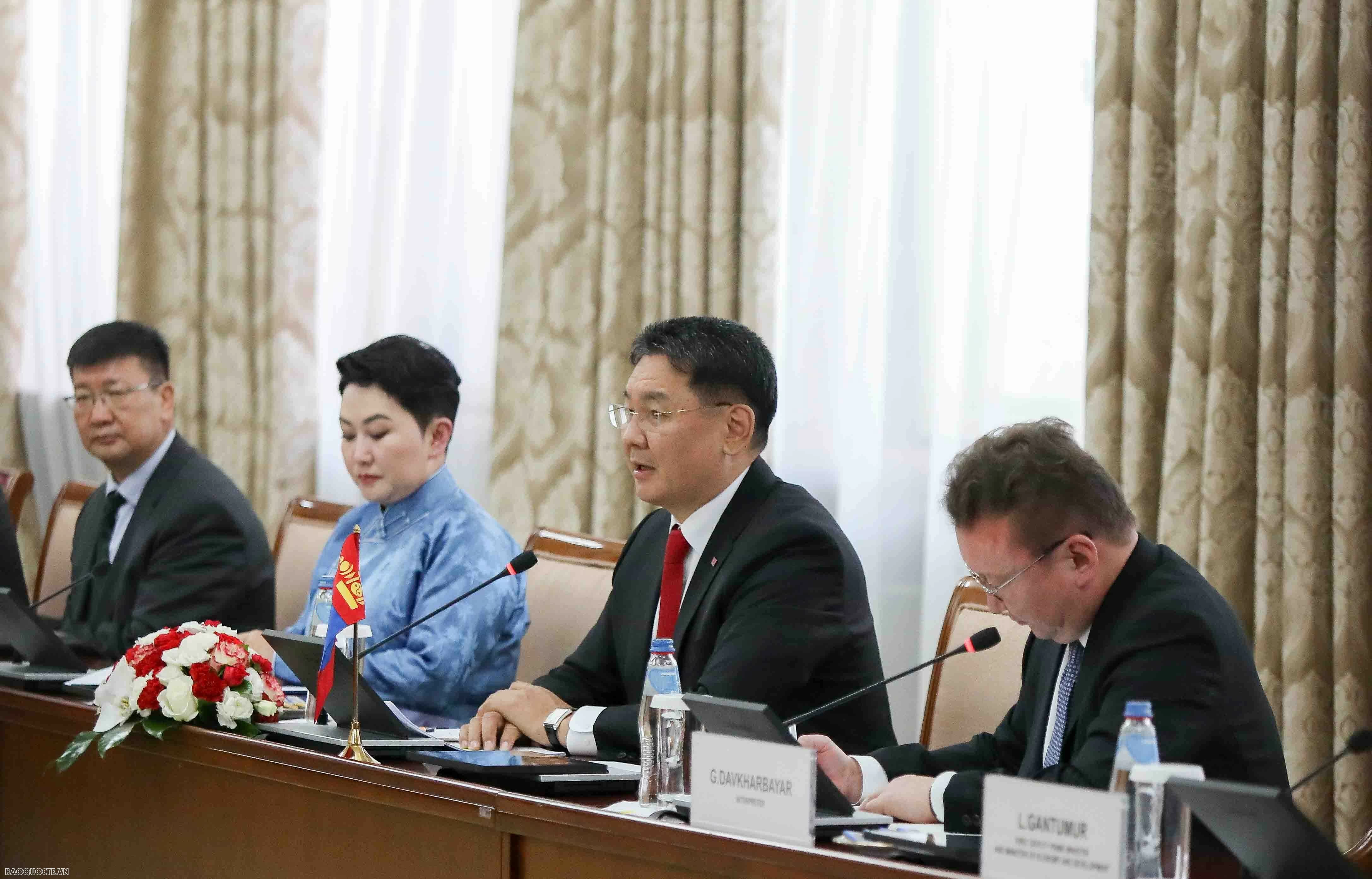 Vietnamese, Mongolian leaders hold talks in Ulaanbaatar